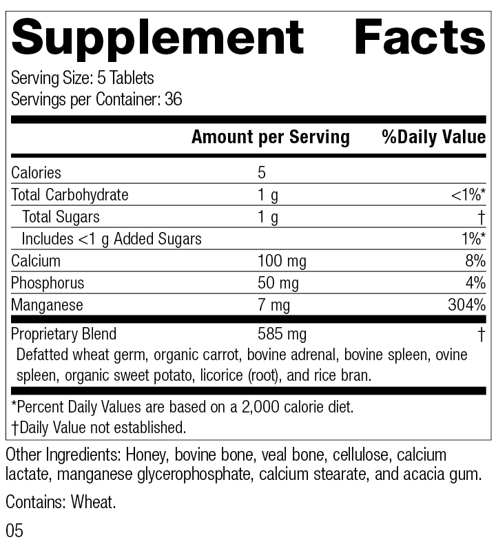 Bio-Dent®, 180 Tablets, Rev 05 Supplement Facts