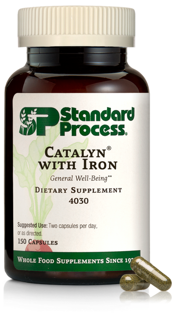 Image of Catalyn® with Iron, formerly known as e-Poise®, 150 capsules.