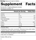 Whey Pro Complete, 1.3 lbs. (600 g), Rev 11 Supplement Facts