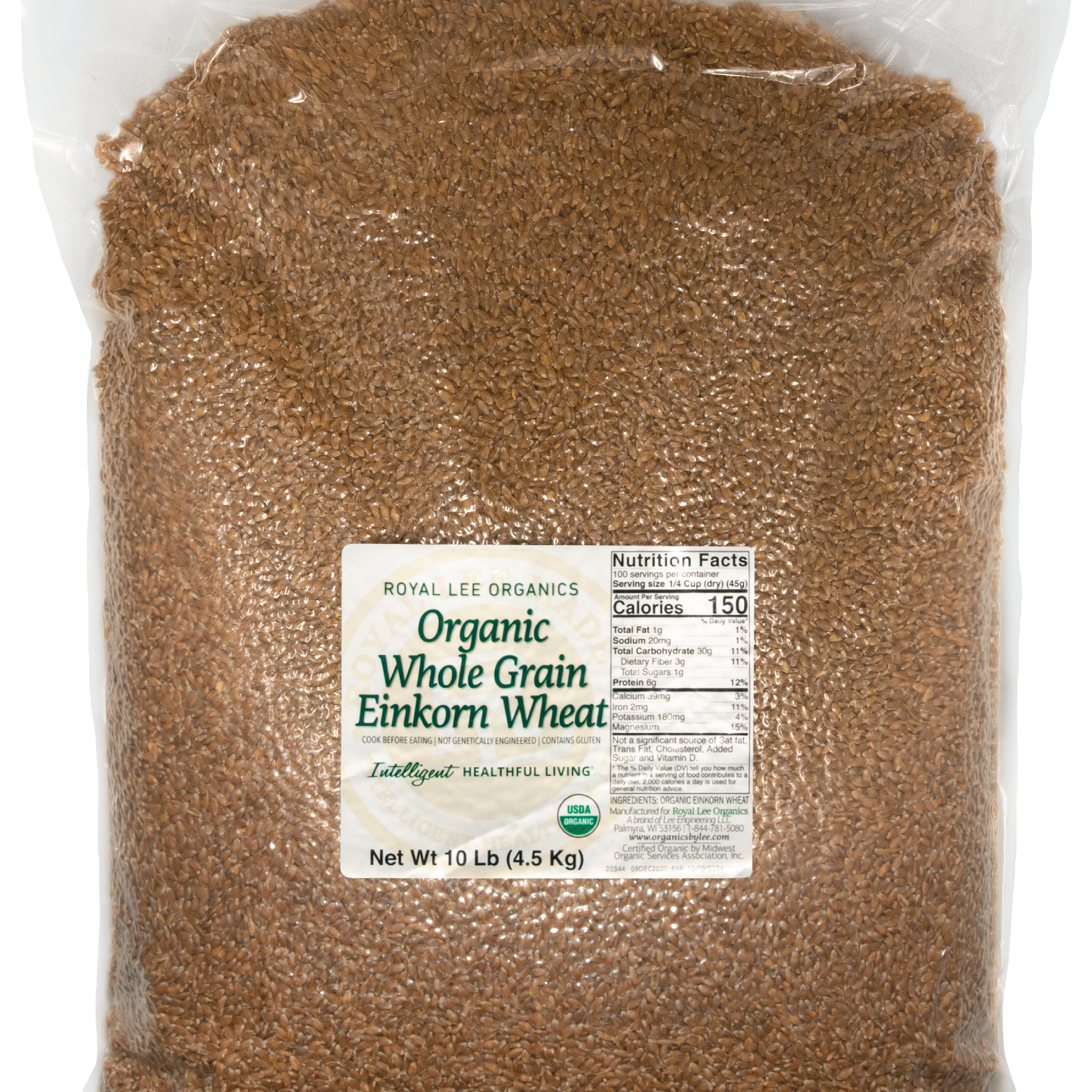 Einkorn, 10lb poly bag