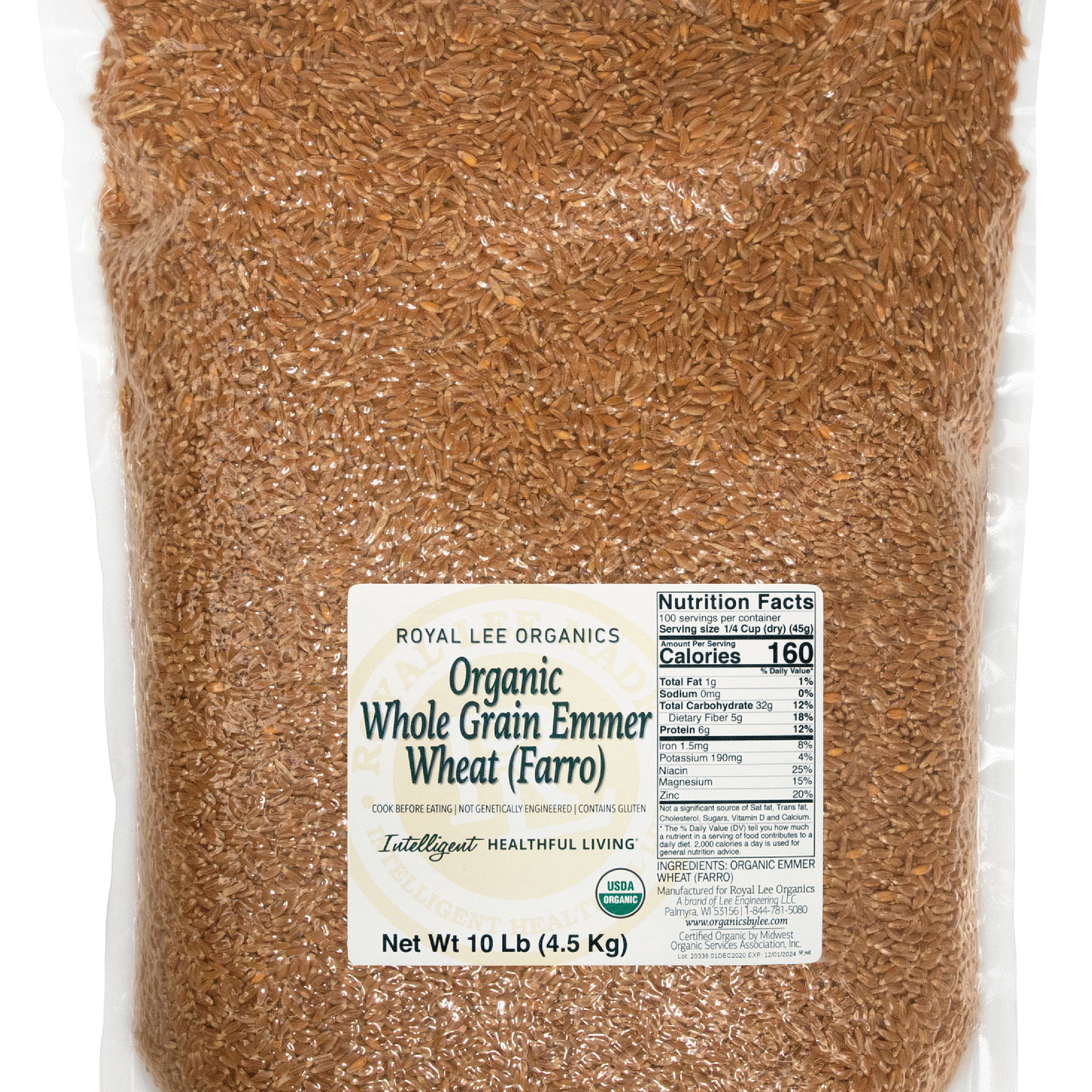 Emmer, 10lb poly bag