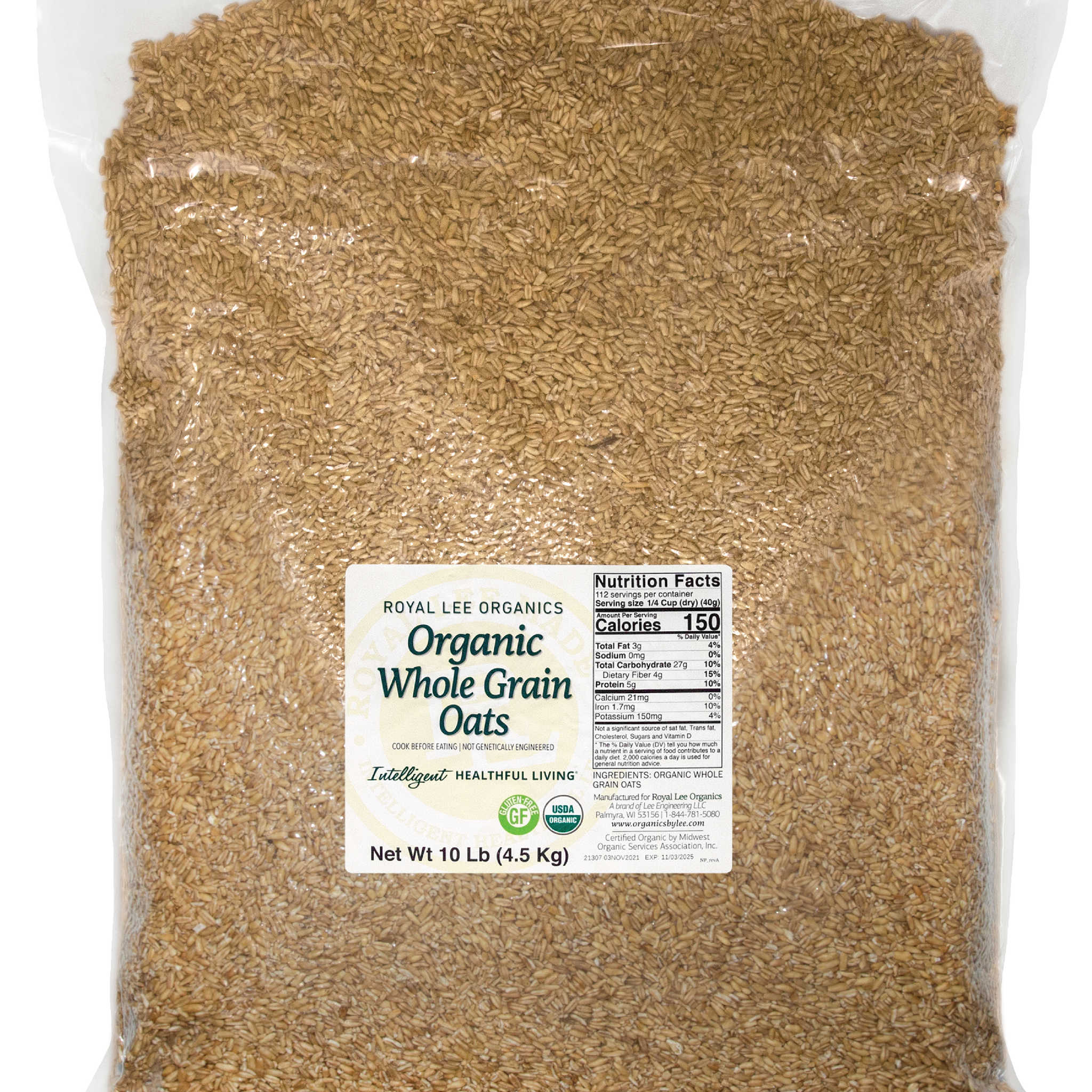 Oat Groats, 1 - 10lb. Bag