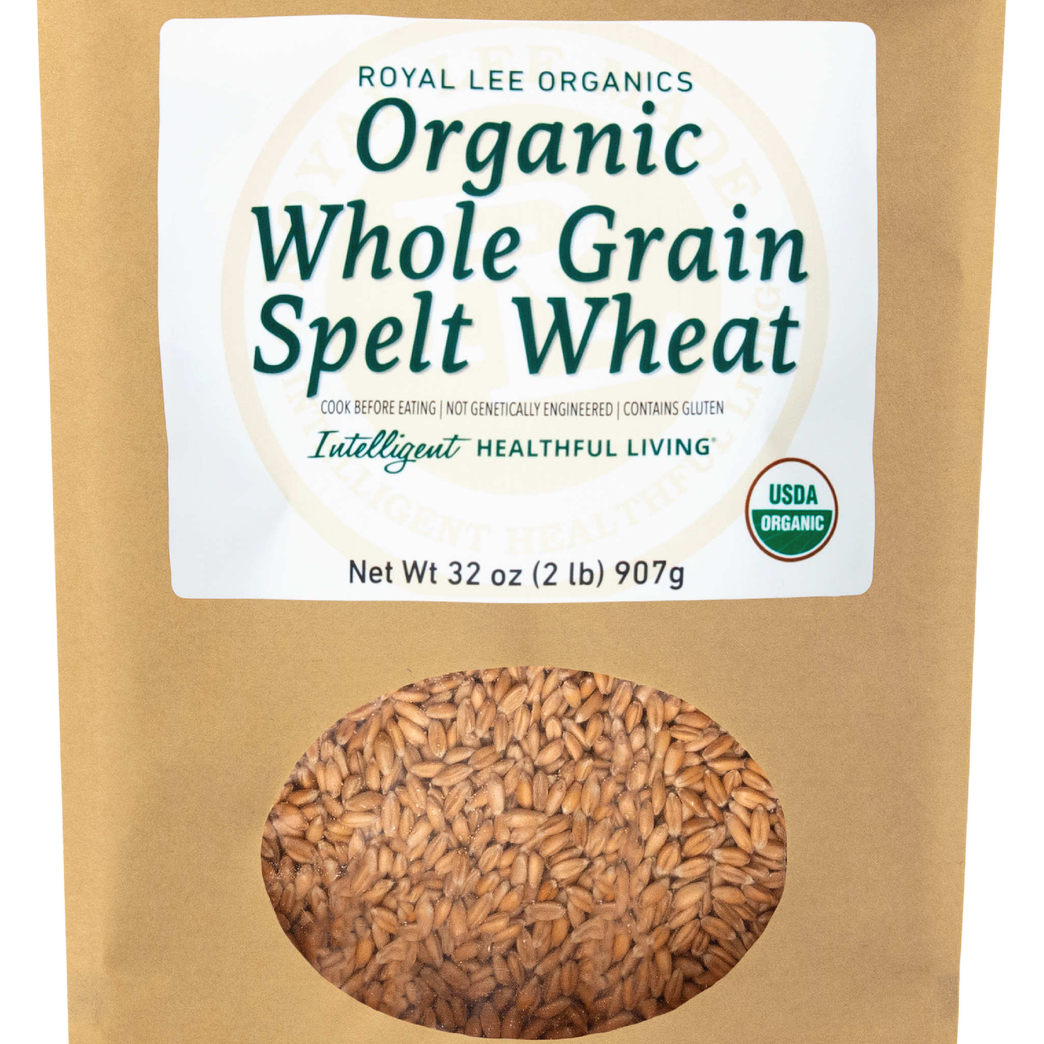 Spelt Berries, 2lb kraft bag