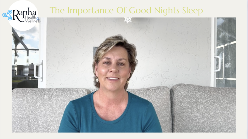 Kimberly Potter Importance of a Good Night's Sleep